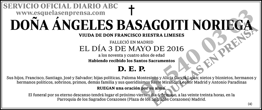 Ángeles Basagoiti Noriega